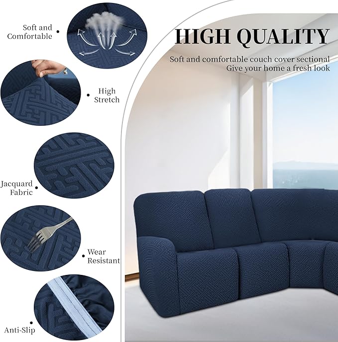 100% Waterproof Sectional Recliner Couch Covers