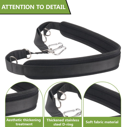 Adjustable Leg Press Rowing Belt Strap for Bowflex Pr1000 & Most Home Gym Leg Attachment Replacement