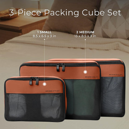 Briggs & Riley Travel Essentials Carry-On Compression Packing Cube Set