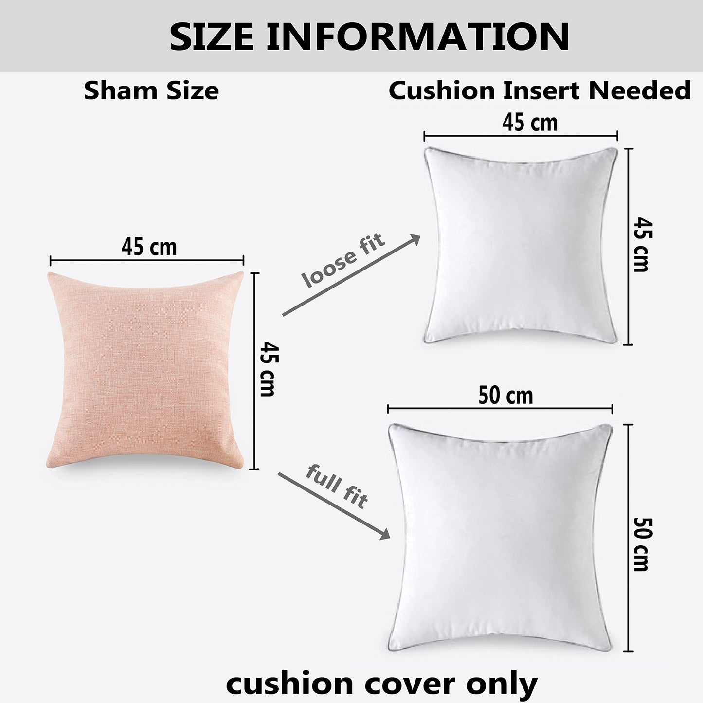 Home Brilliant Sage Green Cushion Covers 45 x 45 for Garden Furniture, Decorative Outdoor Cushions Covers Waterproof, 18x18 inches, Pack of 4, Sage Green