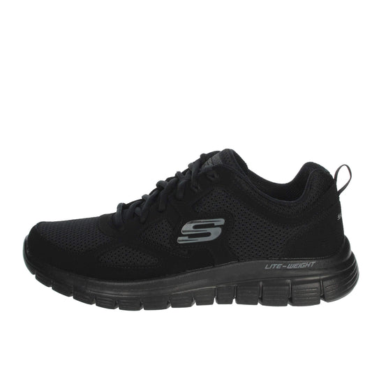 Skechers Burns Agoura, Men's Low-Top Sneakers, Black, 9 UK