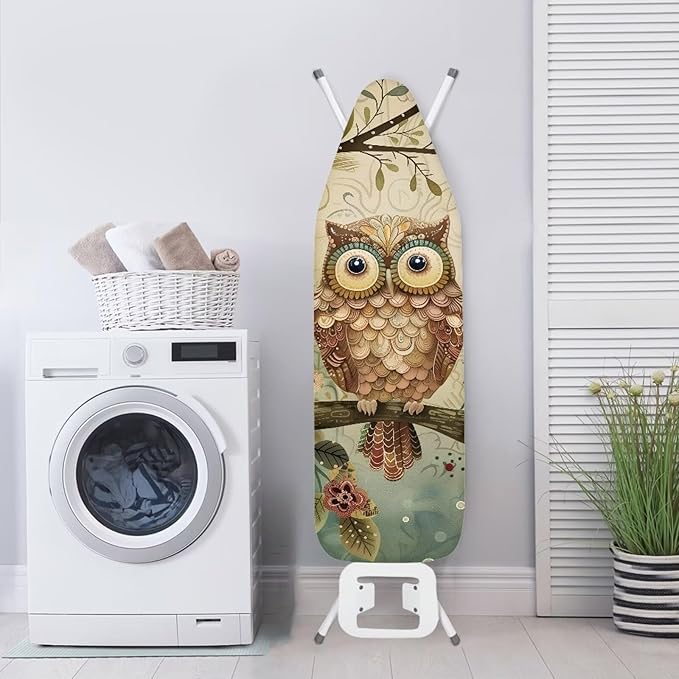 Owl Ironing Board Cover and Pad Standard Size