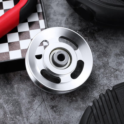 Kichvoe Aluminum Pulley Wheel 3.46 Inch Heavy Duty Gym Pulley for Cable Machines Replacement Exercise Equipment Fitness Accessories