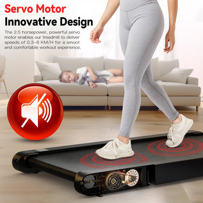 Sperax 3 in 1 Walking Vibration Pad, Under Desk Treadmill with APP, Portable Treadmills for Home, Walking Pad Treadmill with Remote Control