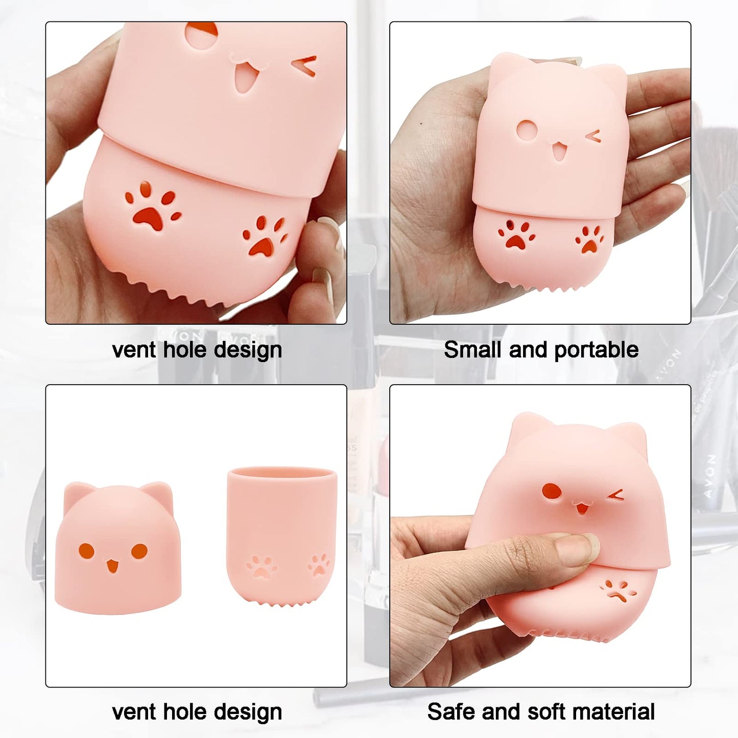 12 Pieces Professional Makeup Sponge Set,Latex Free Flawless Soft Setting Face Puffs,Multicolor Beauty Sponge Blender Cosmetic Applicator for Powder,Liquid,Facial Makeup Tools