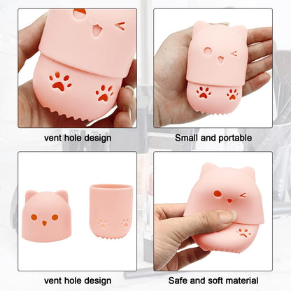 12 Pieces Professional Makeup Sponge Set,Latex Free Flawless Soft Setting Face Puffs,Multicolor Beauty Sponge Blender Cosmetic Applicator for Powder,Liquid,Facial Makeup Tools