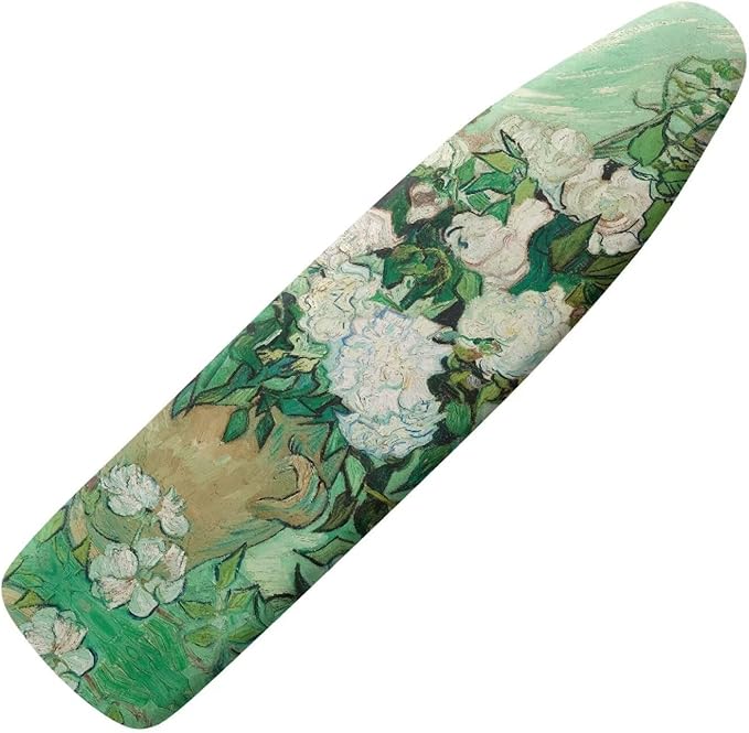 White Rose Ironing Board Cover Dust Covers 15 x 54 Heavy Duty Iron Board Covers