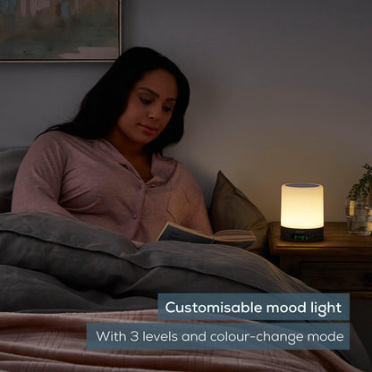 Beurer WL50 Wake Up Light | Daylight Table Lamp | Helps to Support The Sleep Rhythm | LED Technology | FM Radio with 10 Memory Spaces | Bluetooth & Aux Input | 3 Light Levels
