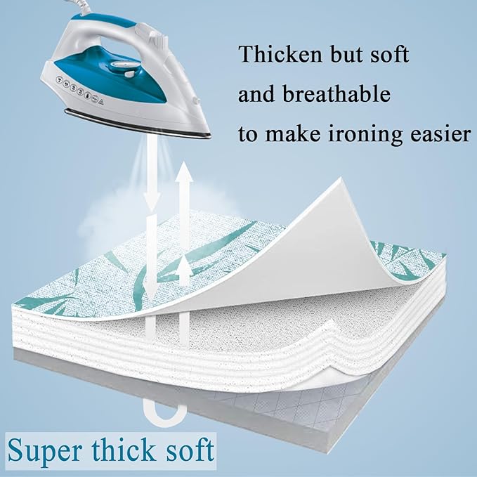 Small Ironing Board Cover Scorch Resistant, Cotton Iron Cover
