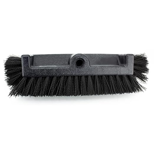 SPARTA Multi-Level Tile Scrub Brush 12" Wide Brush Head, Heavy-Duty Tile