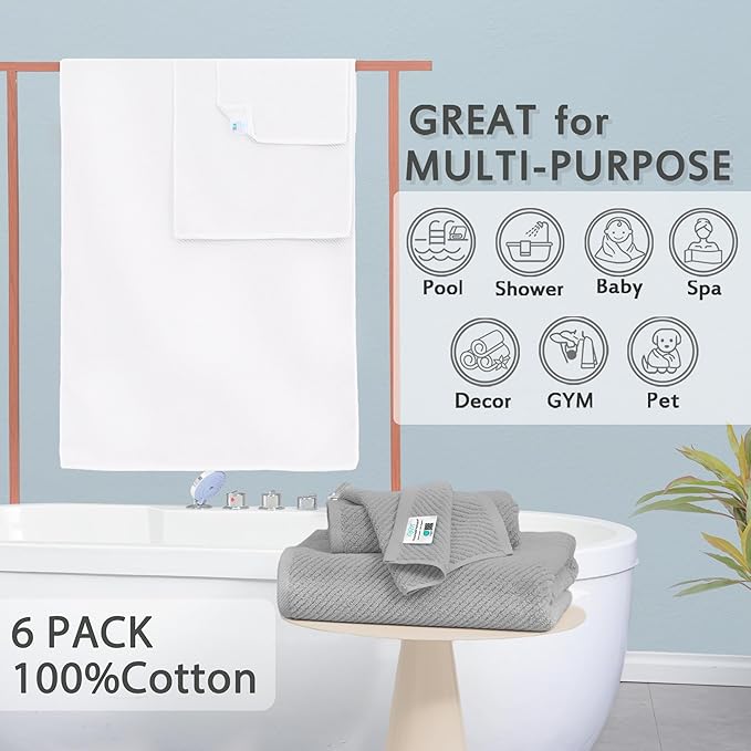 VOOVA & MOVAS Bathroom Towel Set