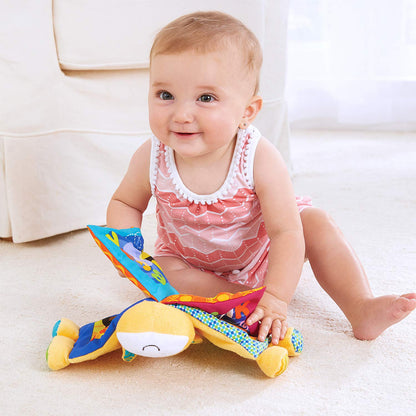 Kidoozie Farm Friends Crinkle Book Toy - A Fun and Educational Toy for Your Little One Ages 3 to 18 Months - Machine Washable - Encourages Sensory Exploration and Early Learning!