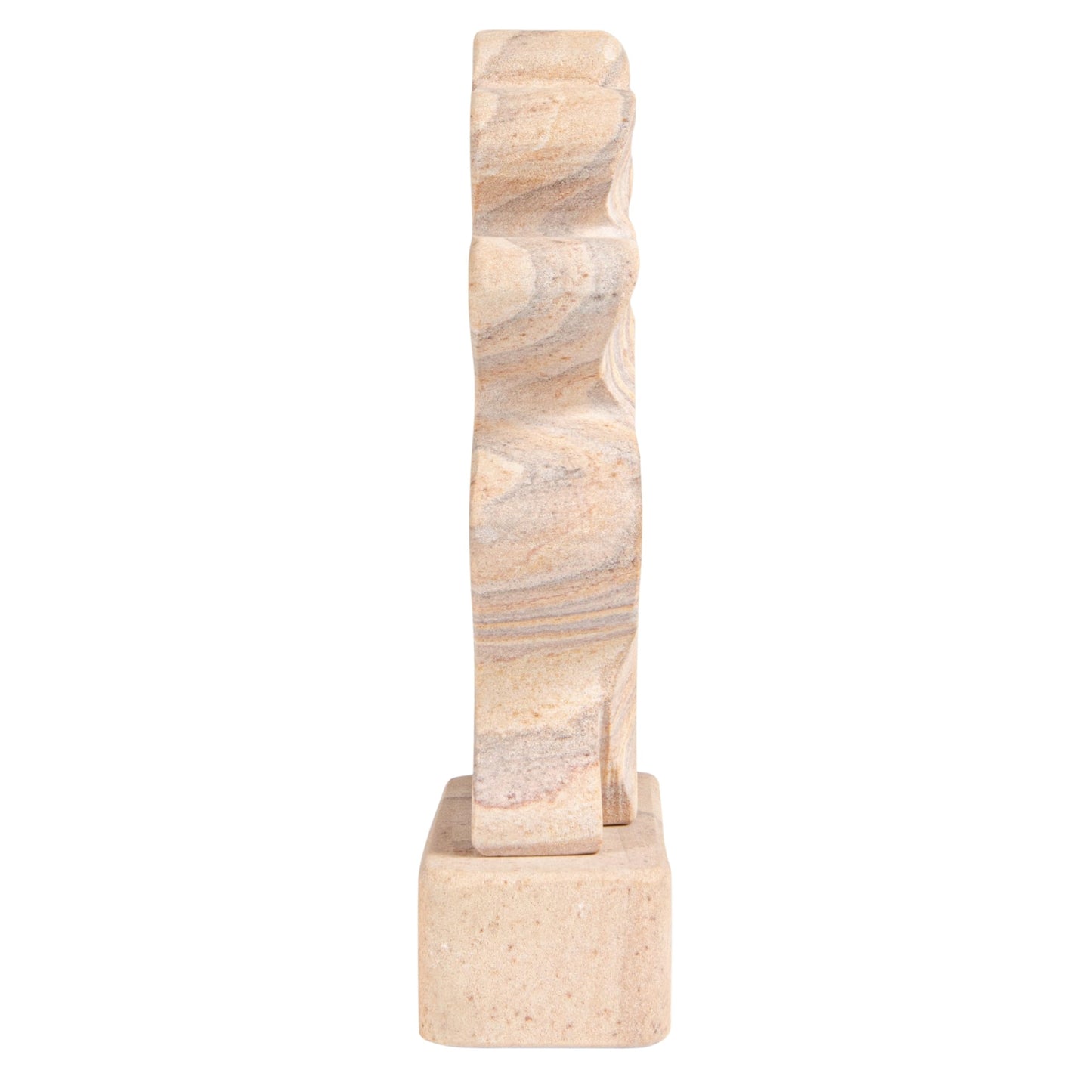 Bloomingville Teakwood Sandstone Décor, Natural