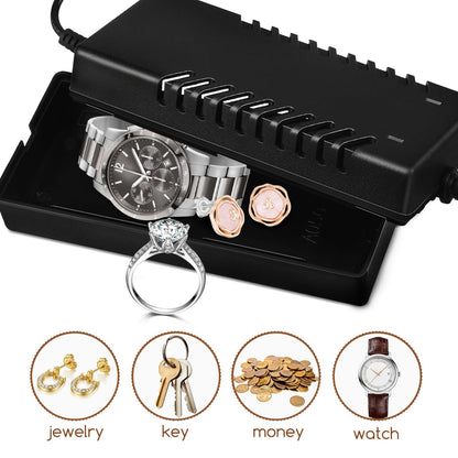 DOITOOL SSecret Hiding Containers Fake Wall Plug Hidden Safe Box Plastic Charger Plug Concealed Storage Box for Cash Jewelry Keys Coins Travel Home Security