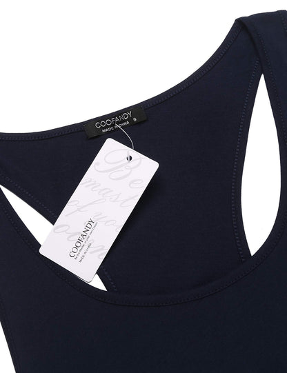 COOFANDY Men's 3 Pack Tank Tops Cotton Performance Sleeveless Casual Classic T Shirts