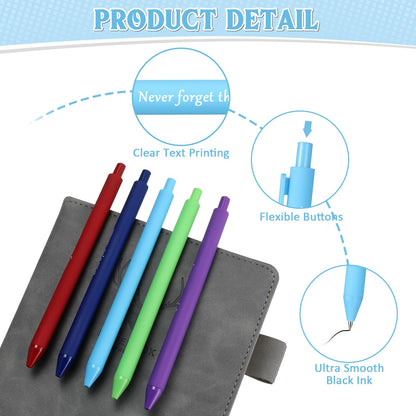 Teling 100 Pcs Inspirational Pens in Bulk Motivational Ballpoint Pens Bulk with Funny Sayings Quotes Positive Thank You Gifts for Adults Employees Coworkers Team Staff(Classic Colors,Classic Style)