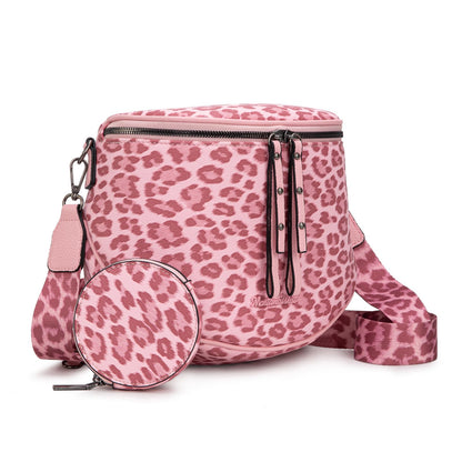Montana West Large Crossbody Bags for Women Bum Bag Sling Purse with Adjustable Strap