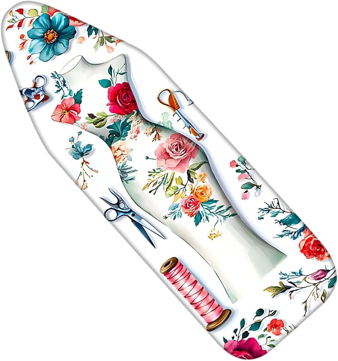 Nuxovilar Ironing Board Cover Needle Cotton 15x54 Inches | Ironing Board Cover