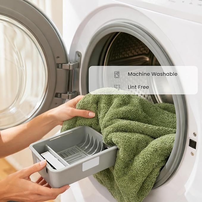 SEMAXE 12-Piece Family Bathroom Towel Set