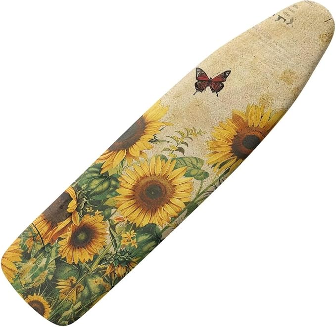 Sunfloral Ironing Board Cover, Iron Board Cover Standard Size, Floral Ironing