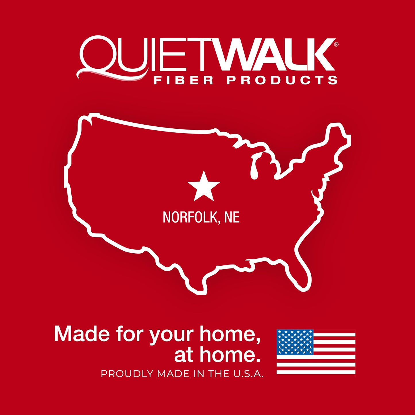 QuietWalk LV 360 Sq Ft Flooring Underlayment for Luxury Vinyl, Laminate & Engineered Wood, LVT, SPC, WPC, Sound & Moisture Protection, Made in USA