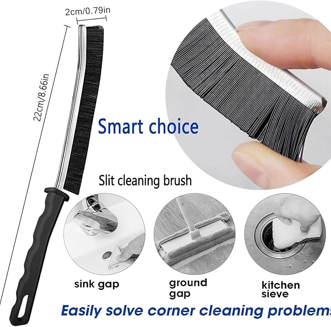 Crevice Cleaning Brush, New Multifunctional Gap Cleaning Brush Tool, Bathroom