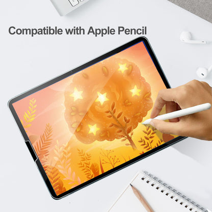 ProCase 2 Pack Screen Protector for iPad 9th 8th 7th Generation 10.2 Inch (2021/2020/2019), Tempered Glass Film for A2602 A2603 A2270 A2197 -Clear