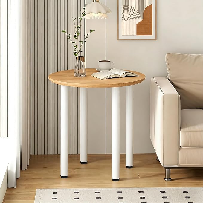 QLLY 29.5 inch / 75cm Adjustable Metal Desk Legs, Heavy Duty Furniture Table