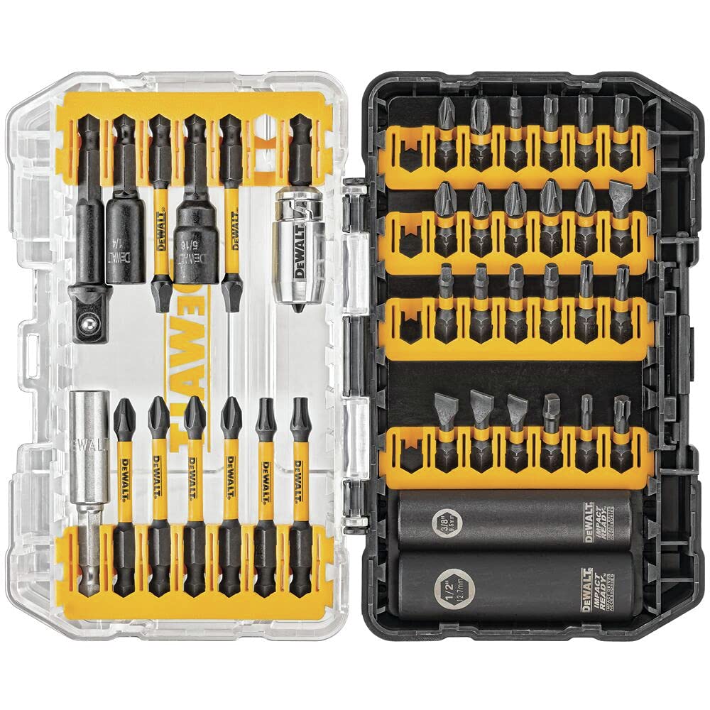 DEWALT DWA2NGFT40IR Impact Ready Flextorq 40-Piece Steel Screwdriver Bit Set