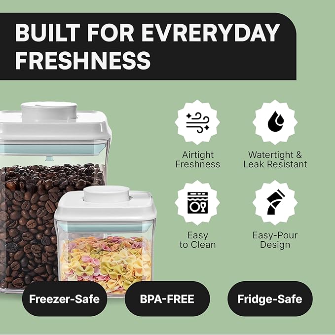 Bop Top Airtight Food Storage Containers