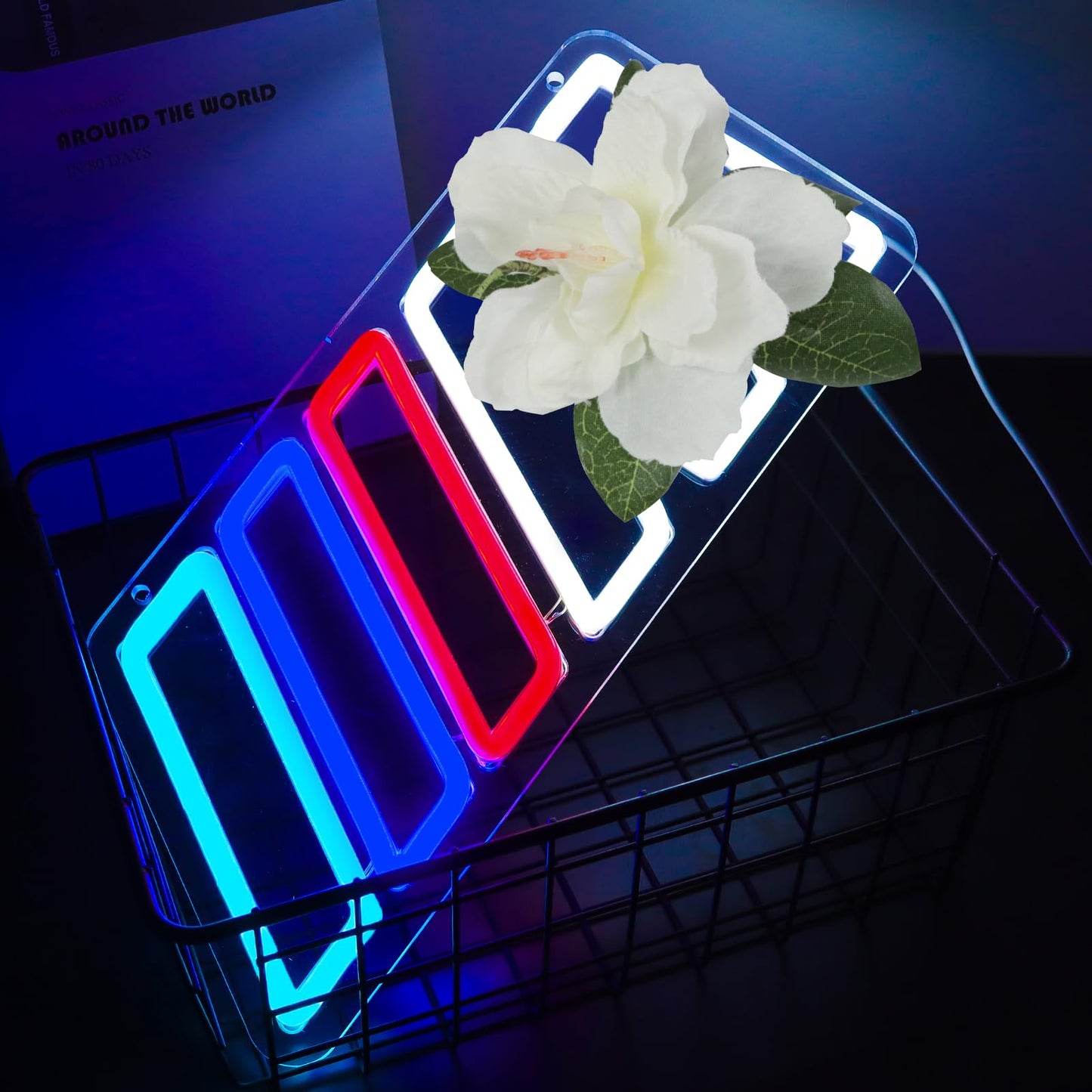 Car Neon Sign for Wall Decor Dimmable Led Neon Light Up Sign for Garage、Bedroom、Playroom、Car Repair Shop、 Christmas and Birthday Gifts