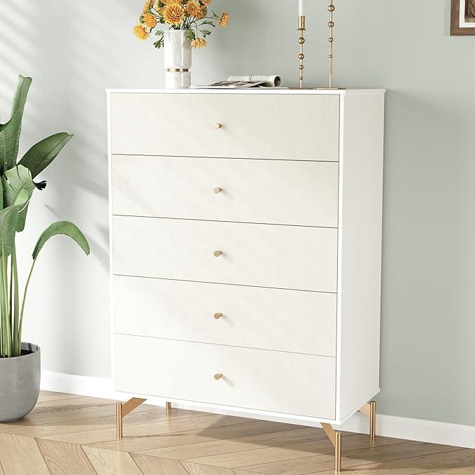 VEELIKE Self Adhesive Off-White Velvet Drawer Liner