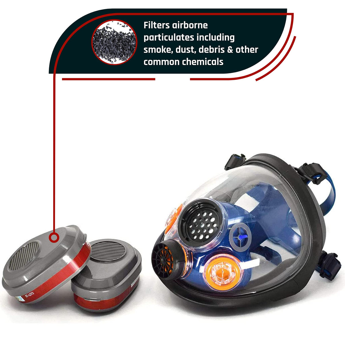 Parcil Distribution PD-101 Light Amber Respirator