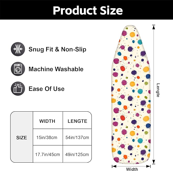 Ironing Board Cover, Standard Size Iron Board Covers