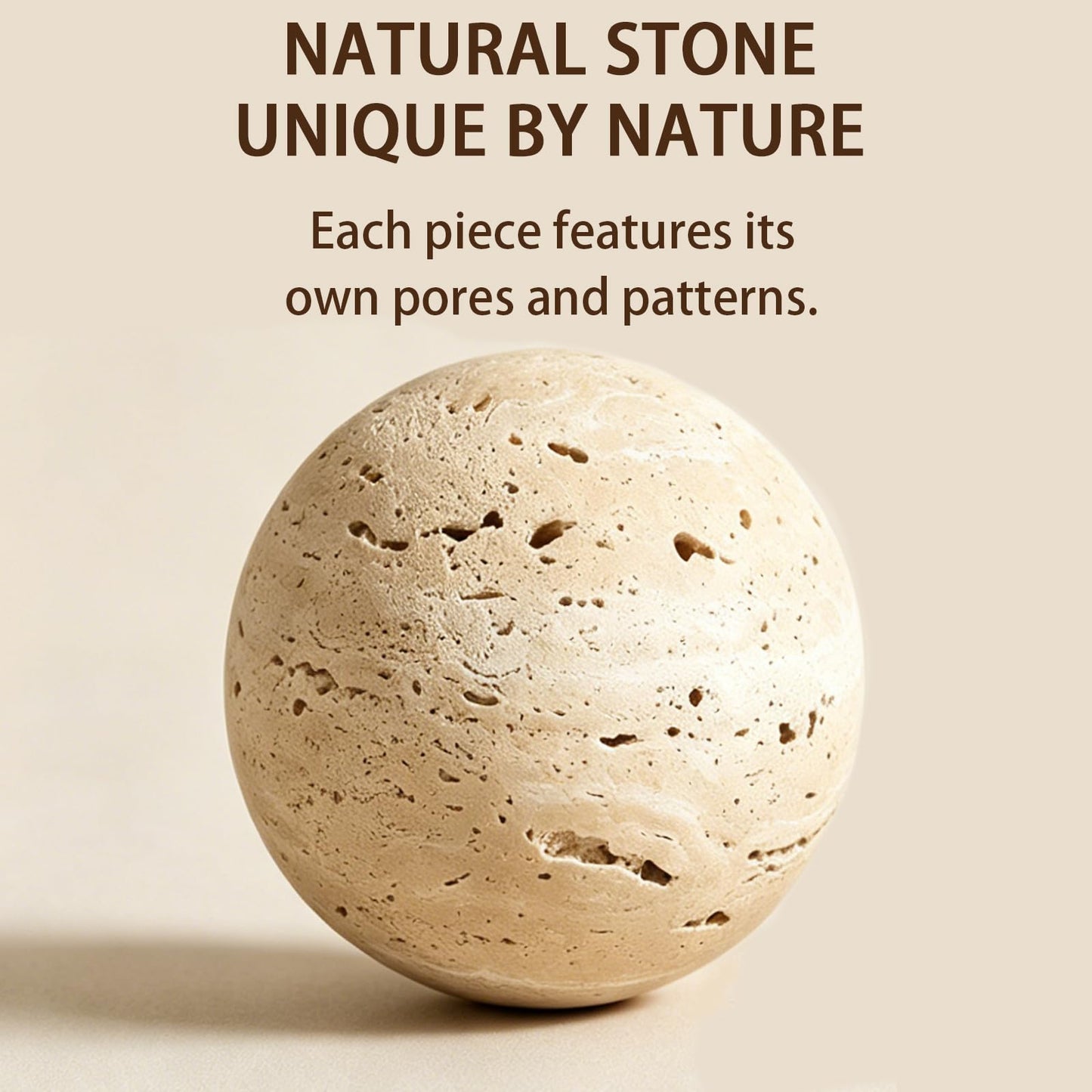 Limestone Balls, Natural Stone Balls, Natural Home Decor, Decorative Balls, Sustainable Bookshelf and Coffee Table Decorations