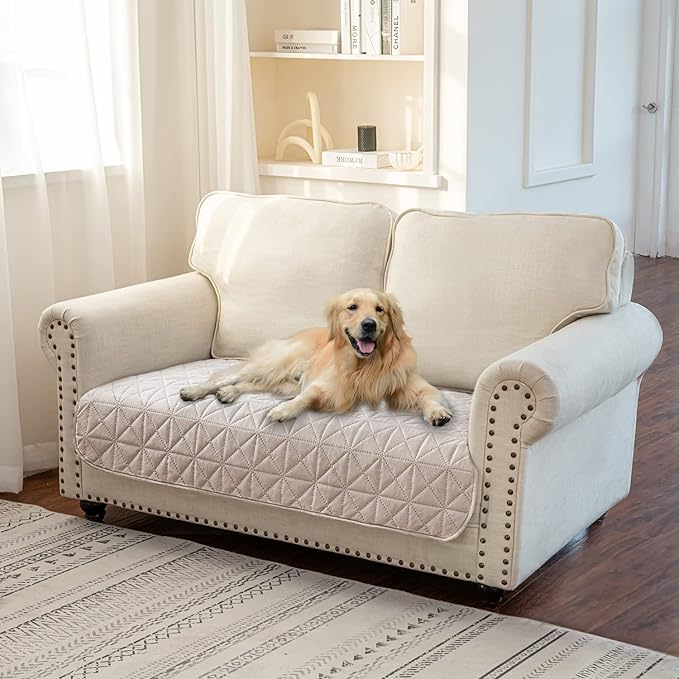 Ameritex Sofa Cover Waterproof for Seats Couch Cover for Dogs Pet Couch Cover