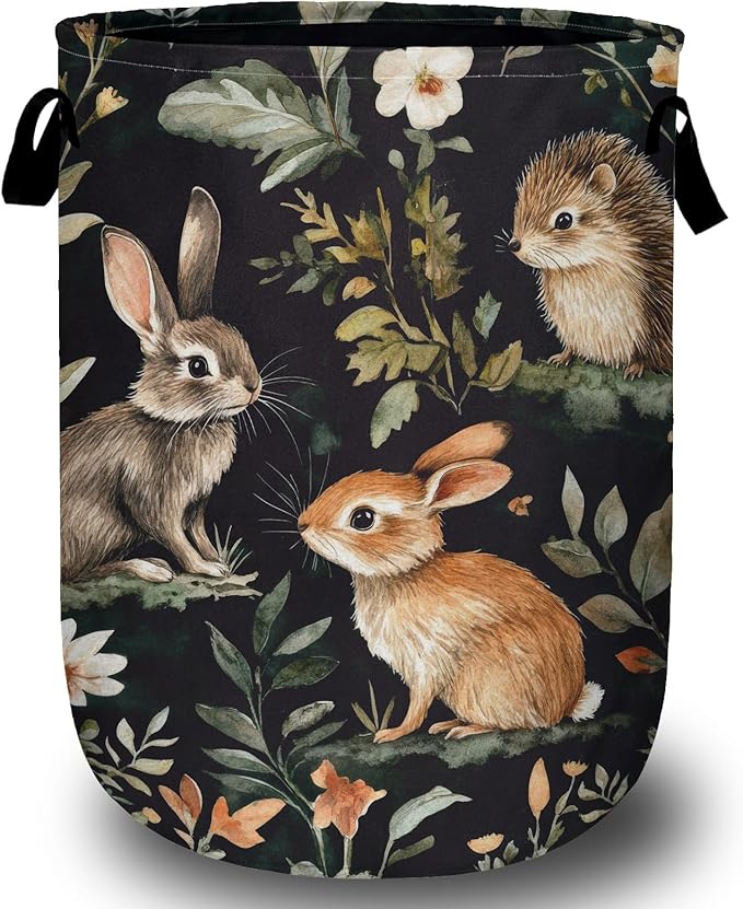 Cute Animal Laundry Basket, Laundry Hamper Collapsible Oxford Cloth