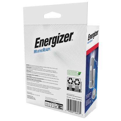 Energizer Weatheready Rechargeable Flashlights for Home, Pack of 3, Emergency Flashlight for Hurricane Supplies, Survival Kits, Power Outages, LED Flash Light with Convenient Plug-in Design