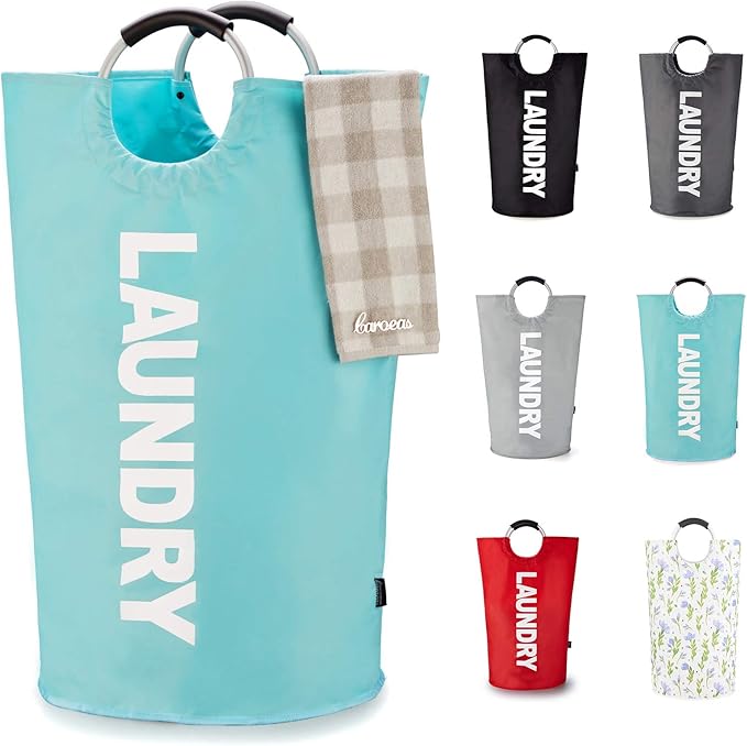 Caroeas 125L Laundry Basket, Large Laundry Hamper, Laundry Bag