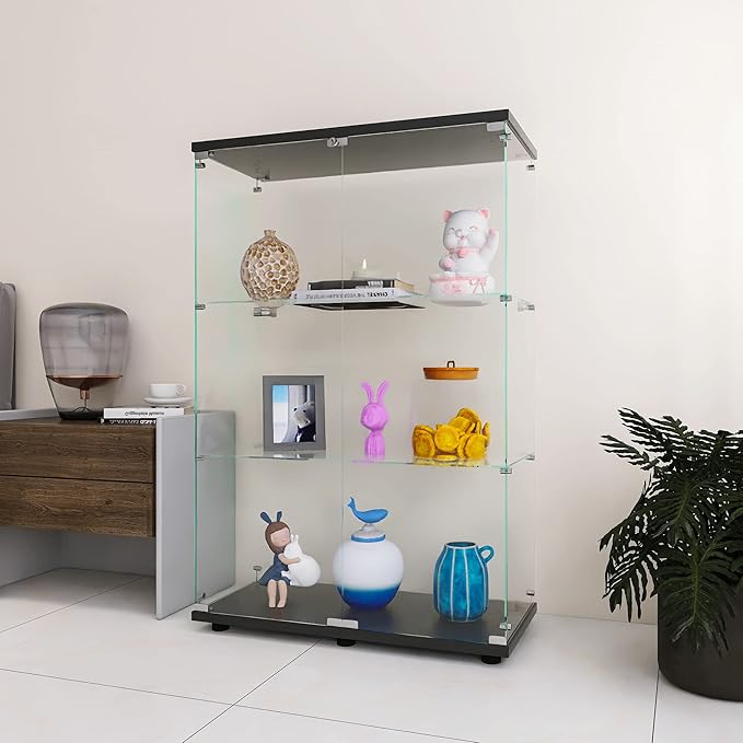 LFT HUIMEI2Y Glass Display Cabinet 3-Shelf