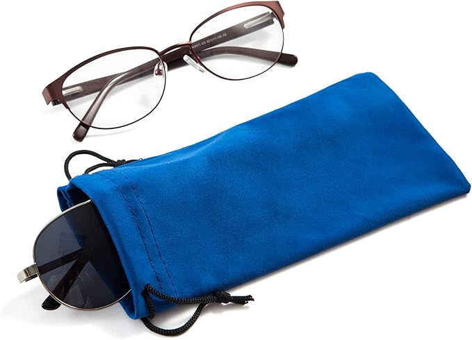 TRIUMPH VISION Soft Eyeglass Pouch 3 Pack