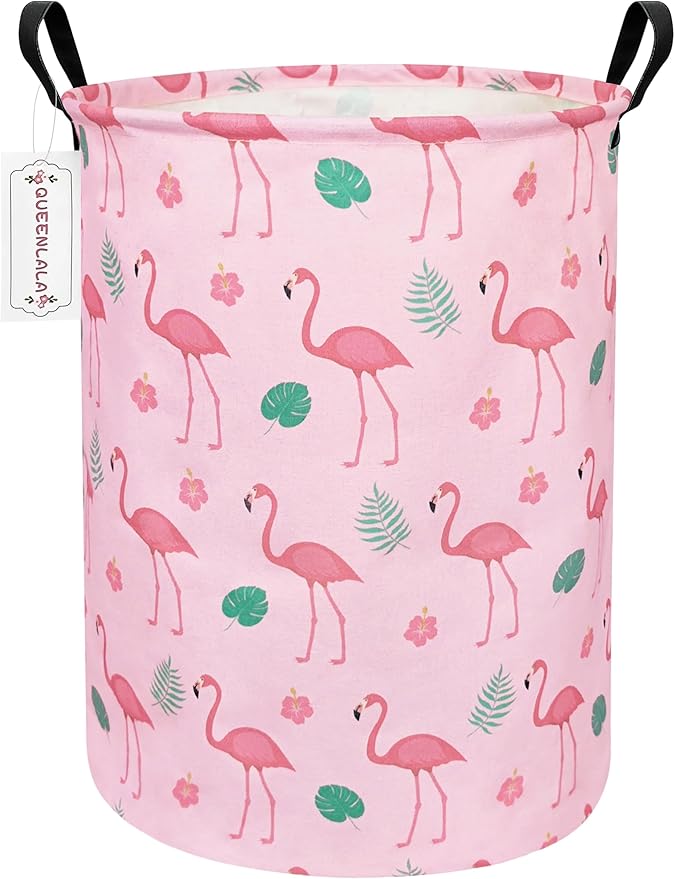 QUEENLALA Large Storage Basket, Laundry Hamper/Bathroom/Home Decor/Collapsible