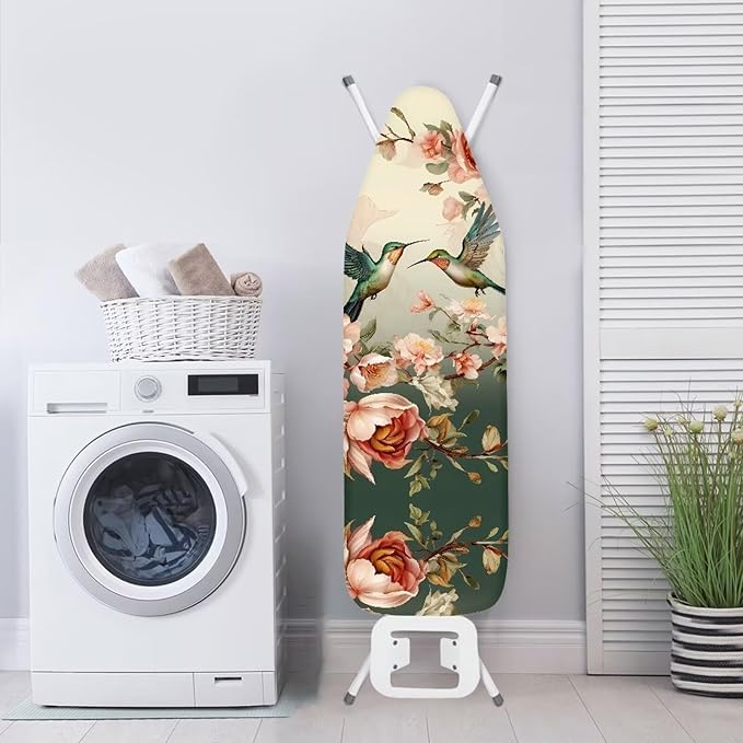 Hummingbird Floral Ironing Board Cover