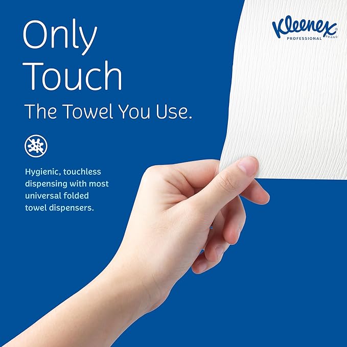 Kleenex Professional Universal Multifold Paper Towels, Absorbency Pockets