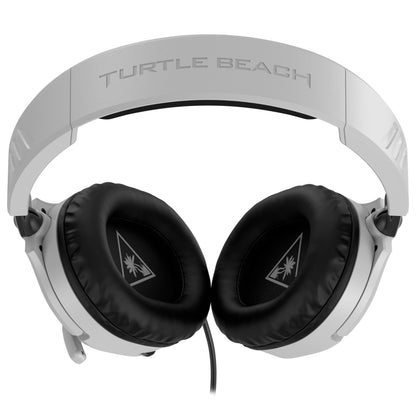 Turtle Beach Recon 70 Multiplatform Gaming Headset for PS5, PS4, Xbox Series X|S, Xbox One, PC & Mobile w/ 3.5mm Wired Connection - Flip-to-Mute Mic, 40mm Speakers, Lightweight Design, White