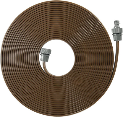 Gardena Soaker Hose: Fine Sprayer for Irrigation Elongated, Narrow Zones, Length 15 m, Ready for Connection, Brown, Individually Shortened or Renewable (1999-88)
