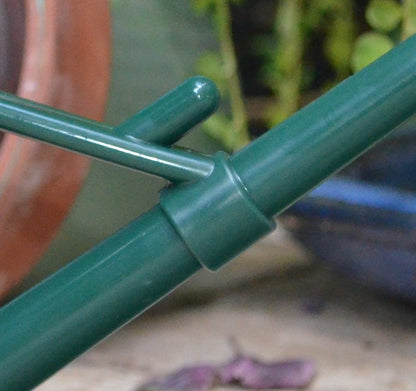 Indoor Plastic Watering Can | The HAWS Langley Sprinkler - One Pint | Pot Waterer | Fine Spray Rose | Green