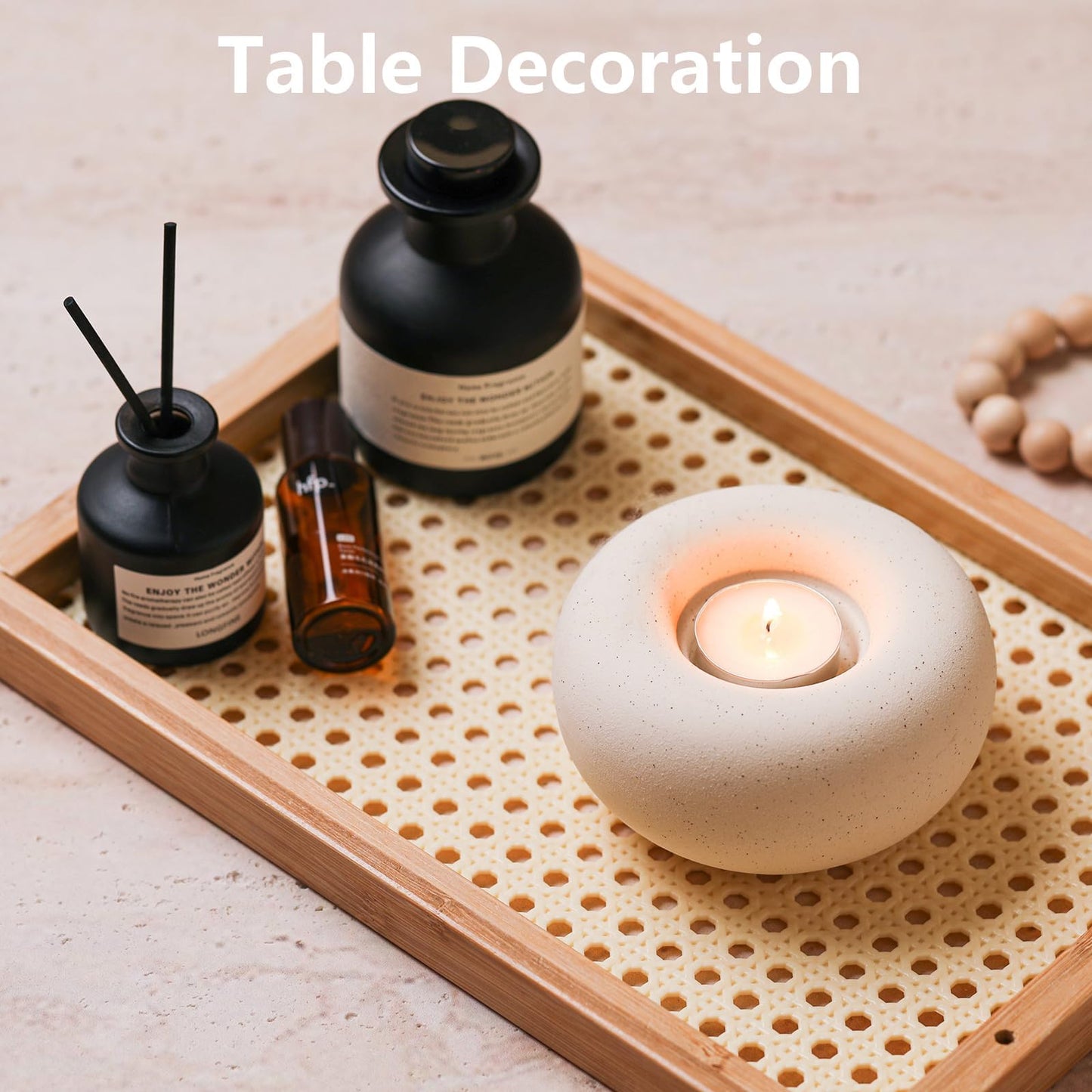 Tea Light Candle Holders Candle Holder Larger Ceramic Boho Votive