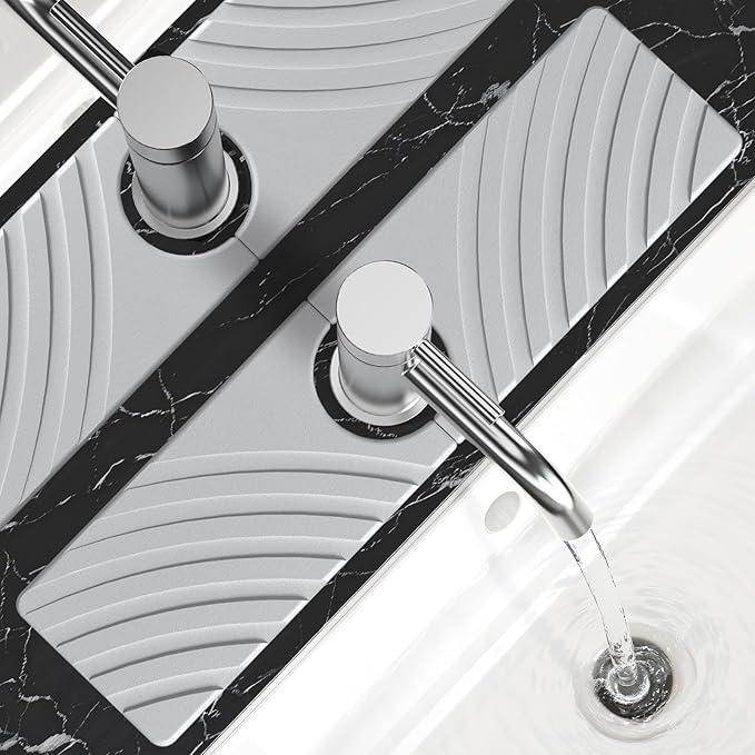 Stone Faucet Mat for Kitchen Sink