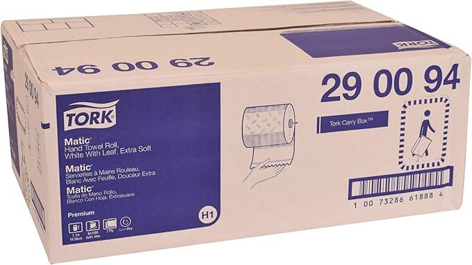 Tork Matic Extra Soft Paper Hand Towel Roll White